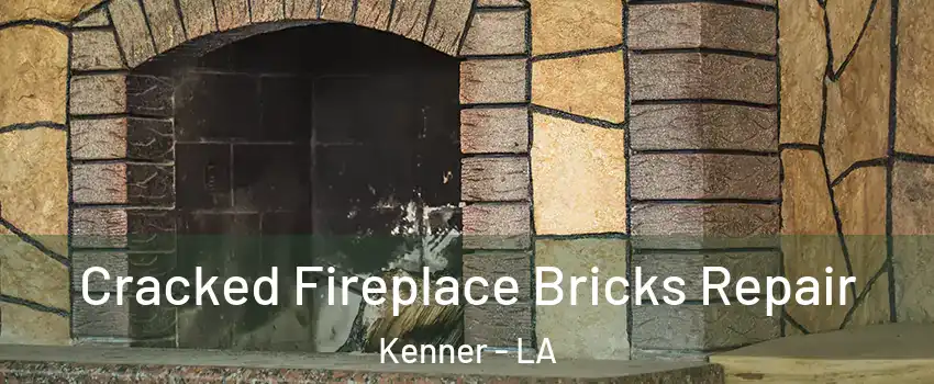  Cracked Fireplace Bricks Repair Kenner - LA