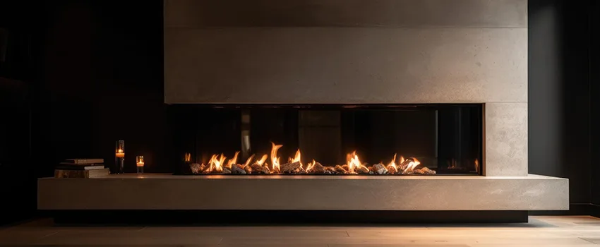 Gas Fireplace Ember Bed Design Services in Kenner, Louisiana