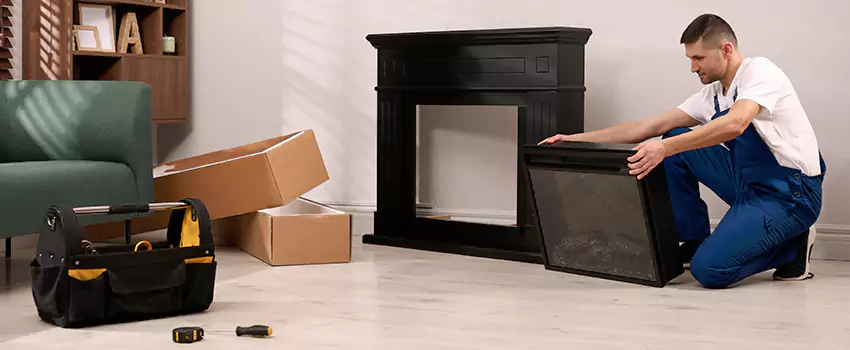 Old Rusted Metal Fireplace Repair And Replacement in Kenner, LA